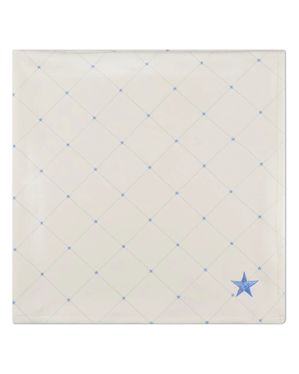 Baby Boys "Stars and Stitching" Cotton/Rayon-Blend Snuggle Blanket