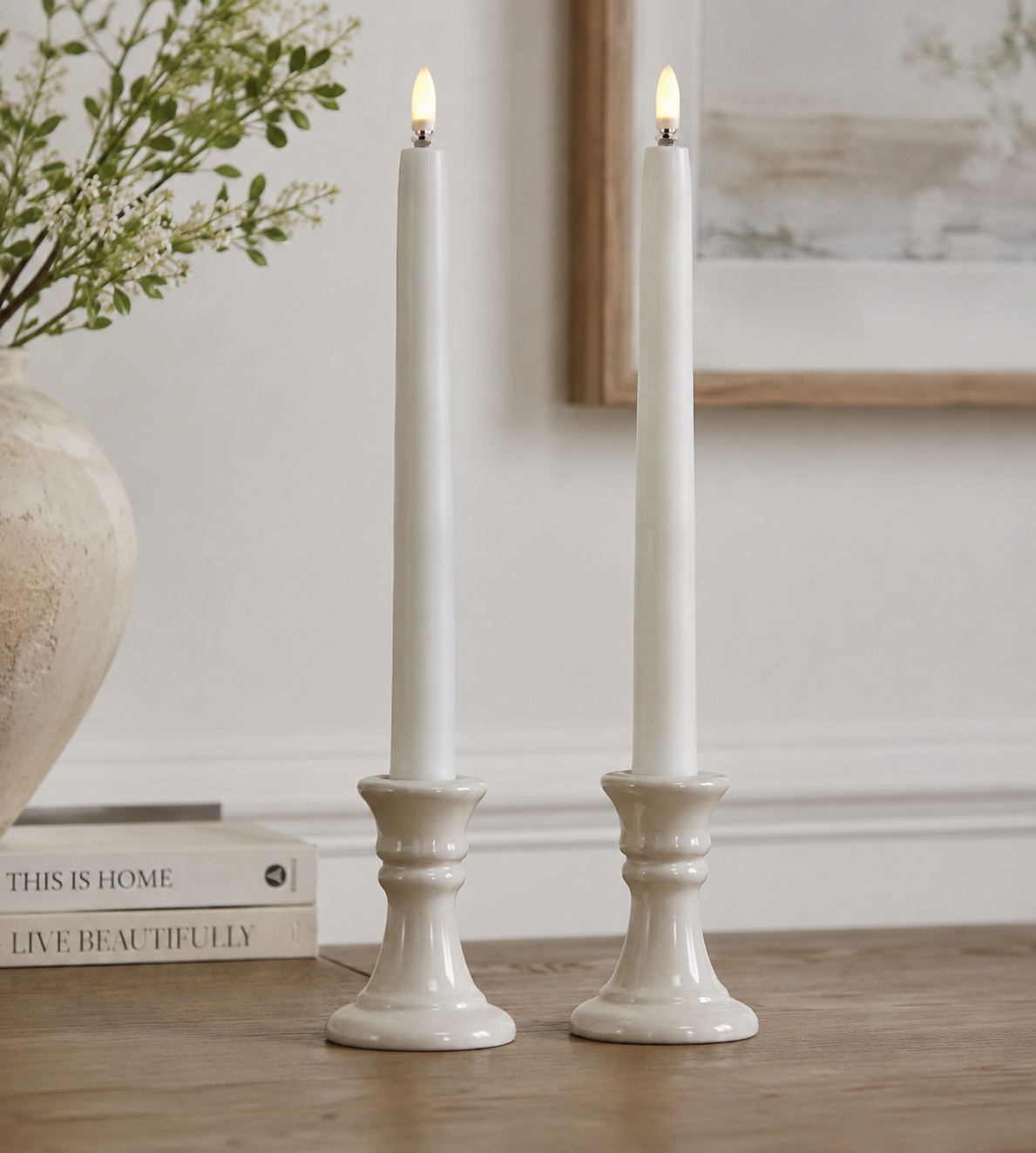 LED Taper Candle