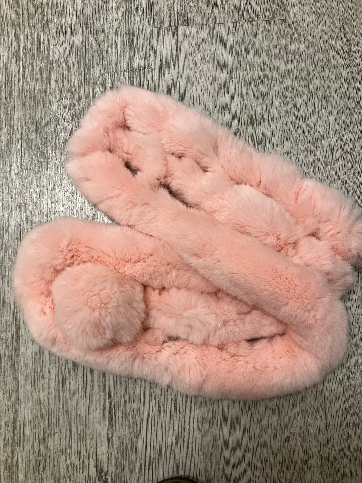 Pompon scarf-Pink