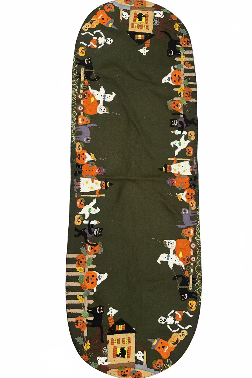 Halloween Runner - Green 72"