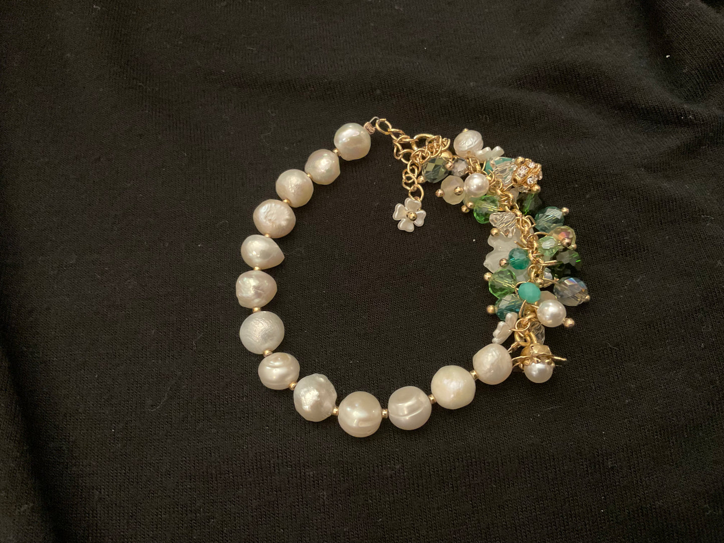 Handmade Fresh Water Pearls Bracelet