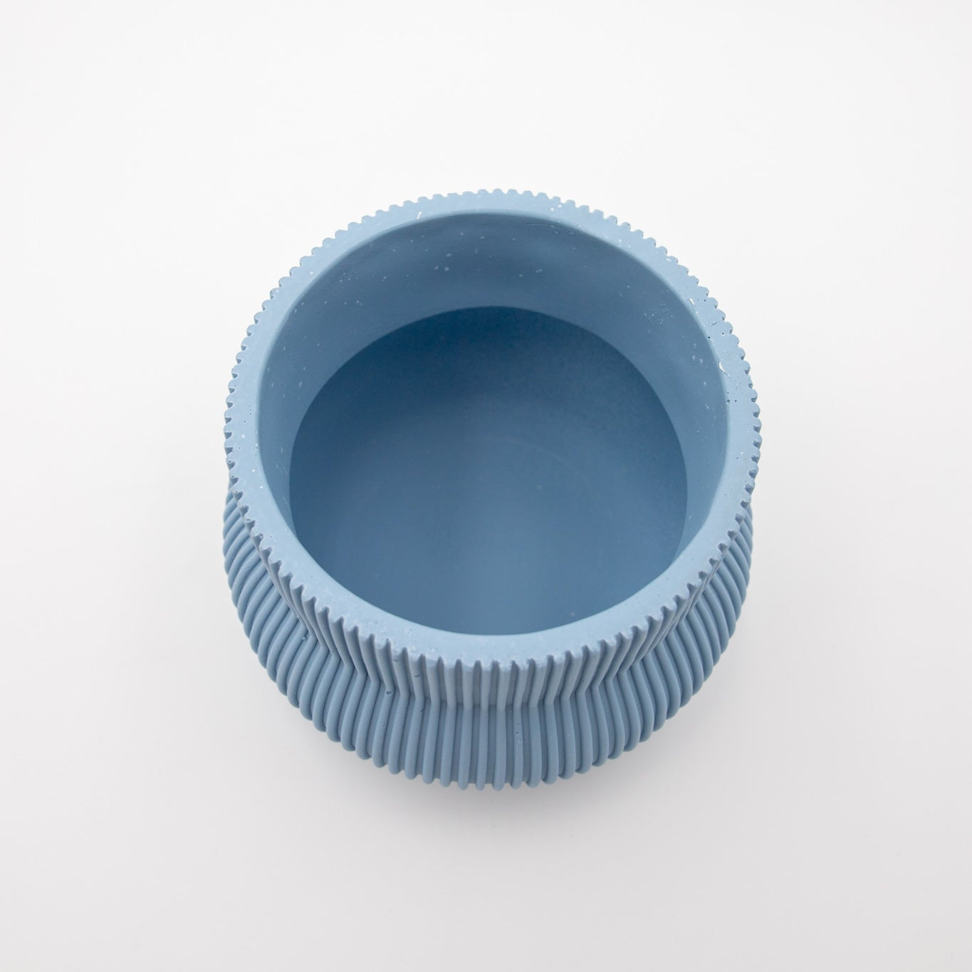 Planter Cement Blue 6.5x5