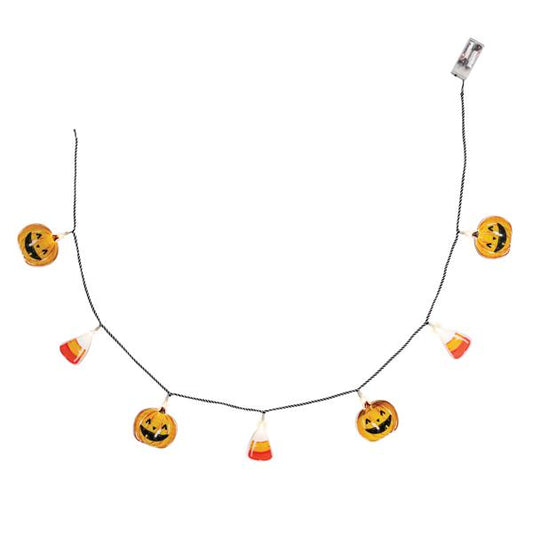 Guirnalda Iluminada de Calabazas de Halloween