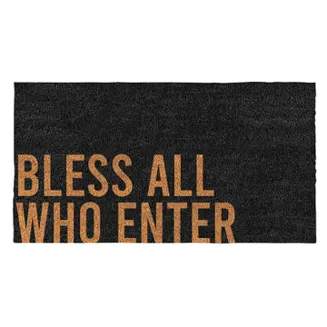Large Doormat-Bless All Who Enter