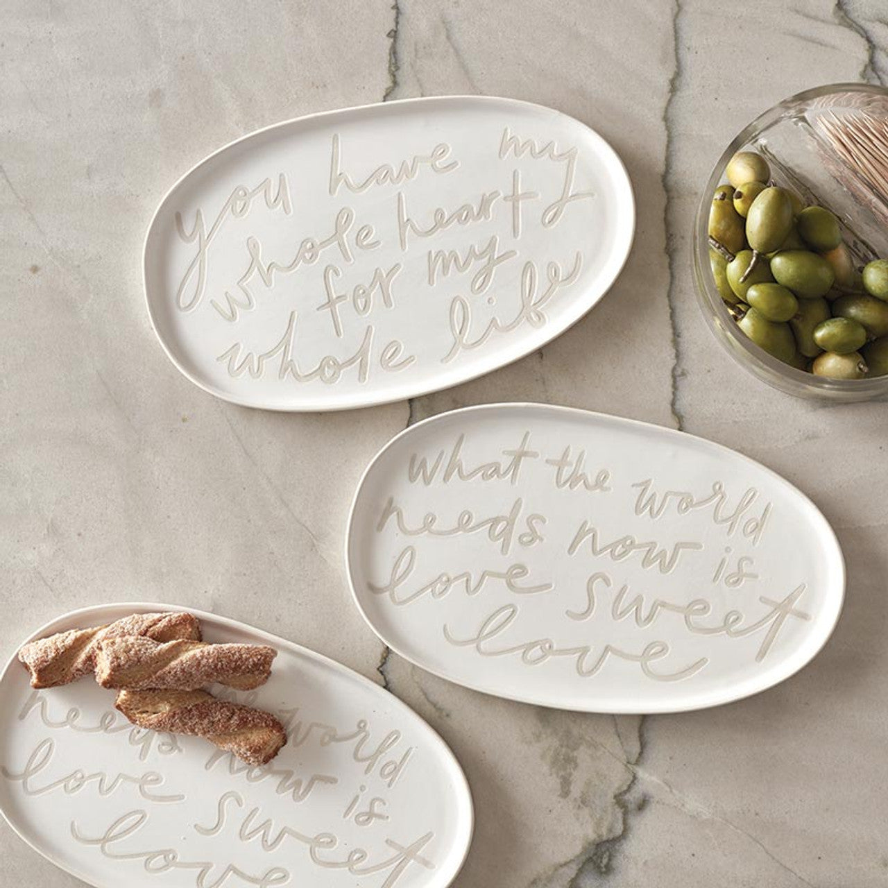 Oblong Plate - Whole Life