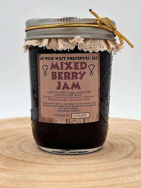 Homemade Mixed Berry Jam