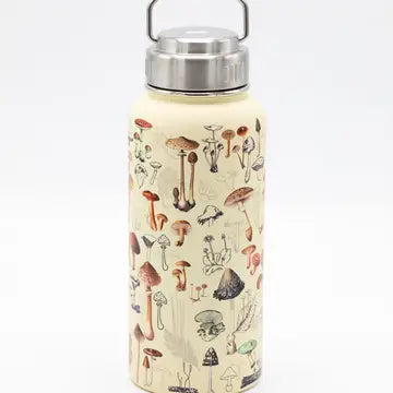 Vacuum Insulated Thermo Flask 32oz-Mushrooms