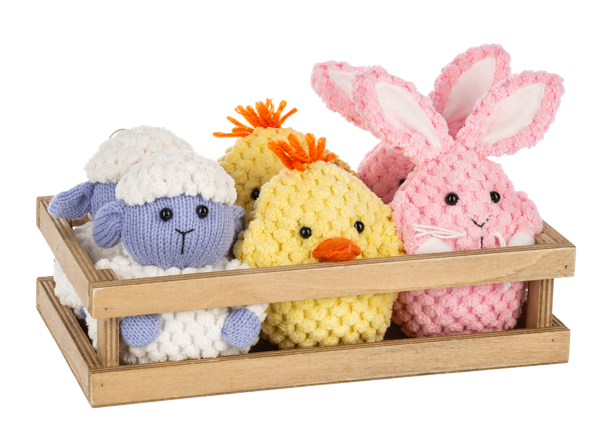 Figuritas de Pascua de Peluche para Adornar - Se venden por separado
