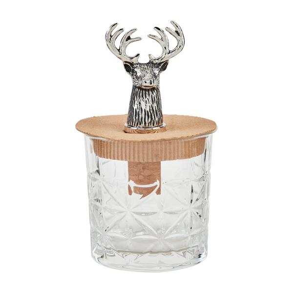 Deer DOF Glass and Bottle Stopper Set