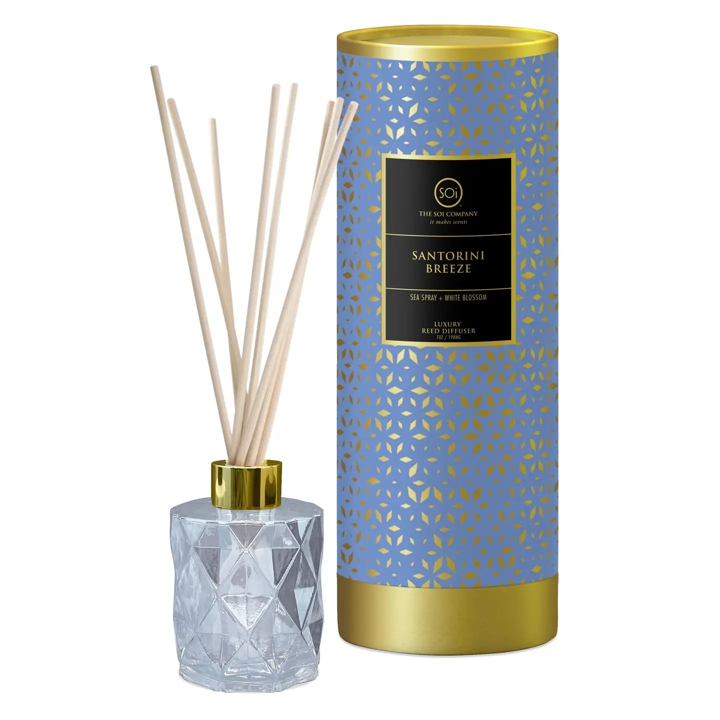 Santorini Breeze 7oz Luxe Shimmer Diffuser