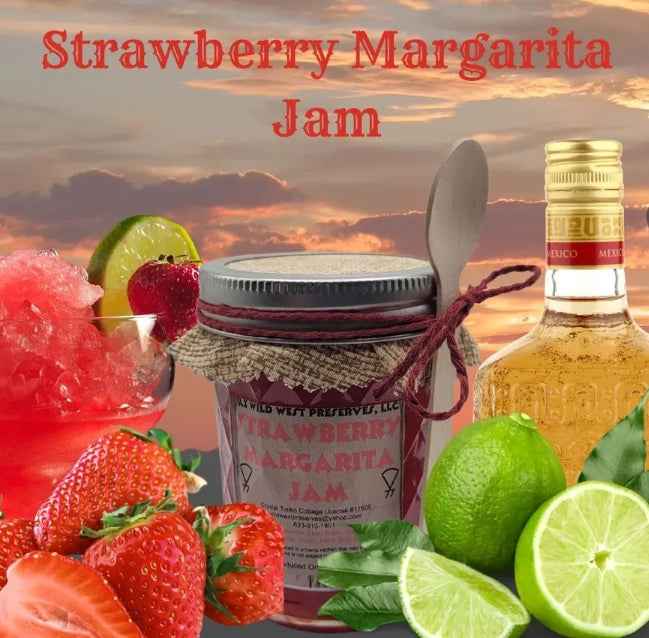 Homemade Strawberry Margarita Jam