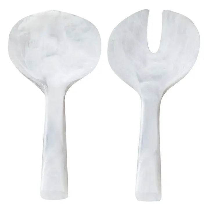 Juego de 2 piezas para servir ensalada de resina