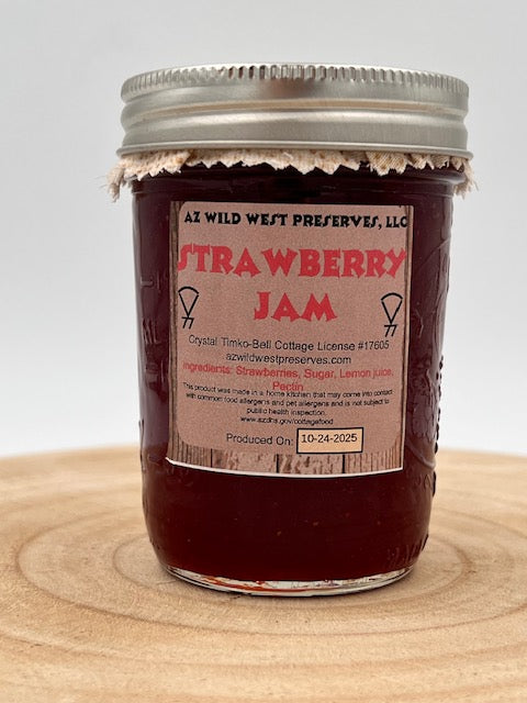Mermelada de fresa casera