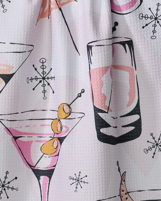 Geometry T-Towel: Cocktail Hour