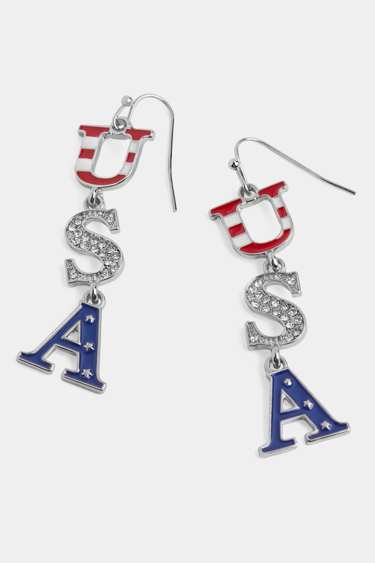 USA Drop Earrings