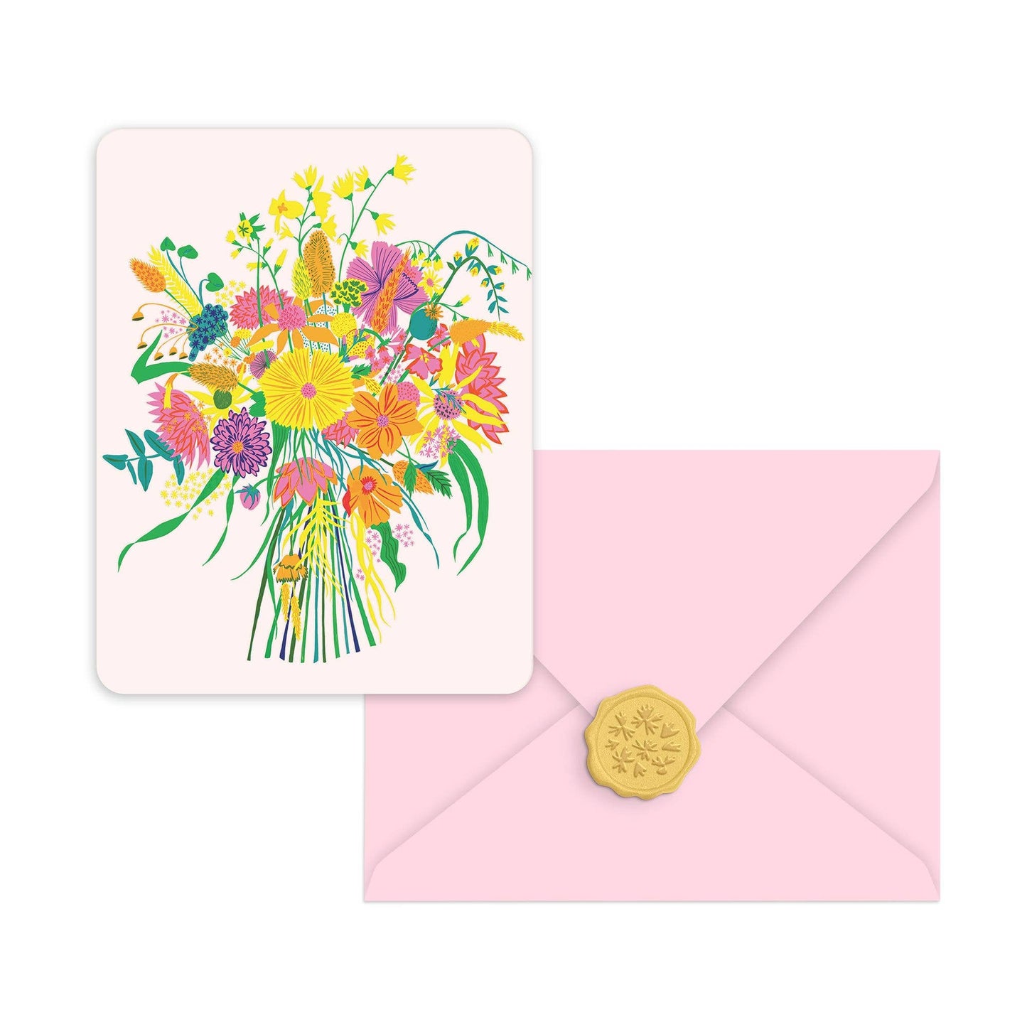 Garden Splash Studio Note Cards with Matching Wax Seals
