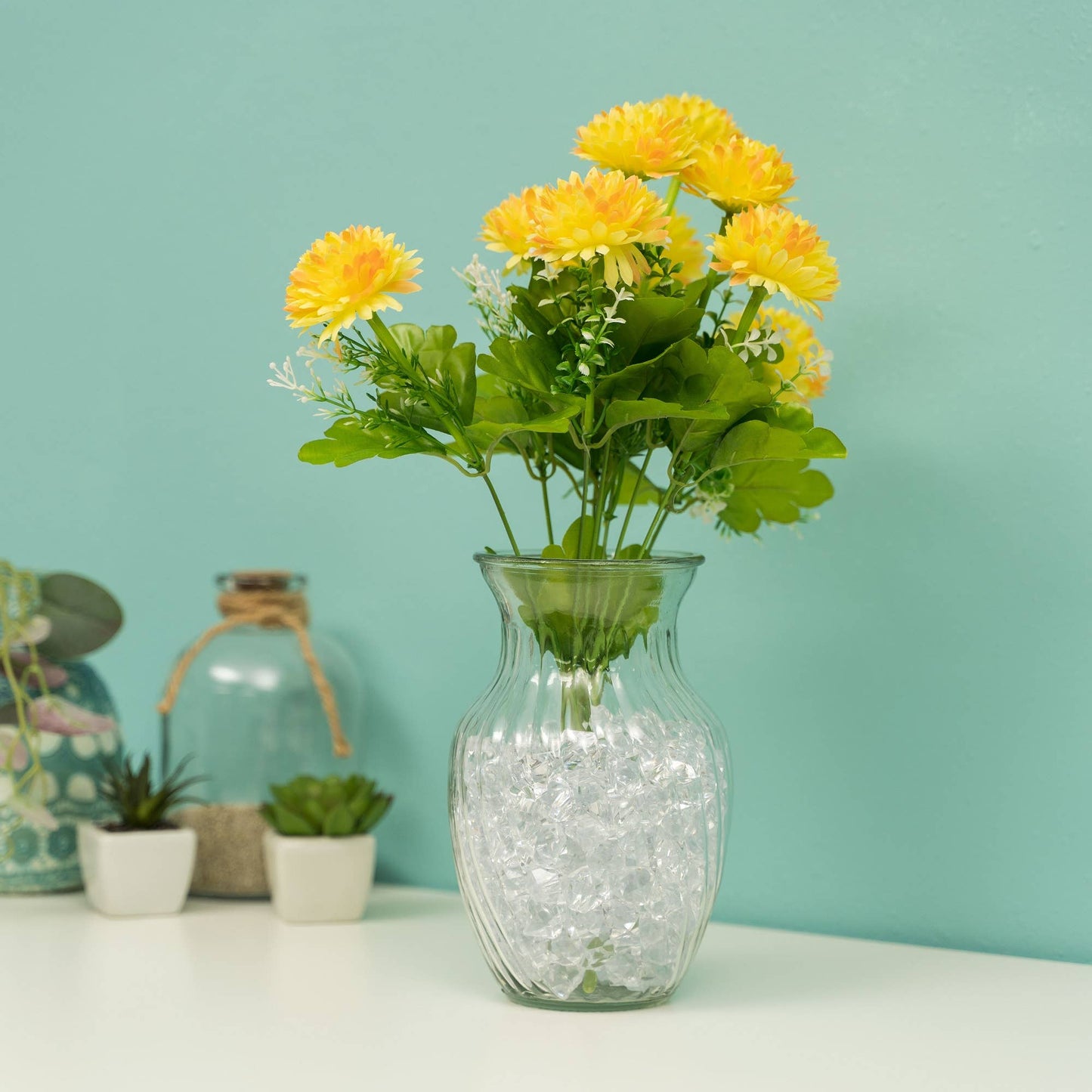 Economy Floral Vase 8"