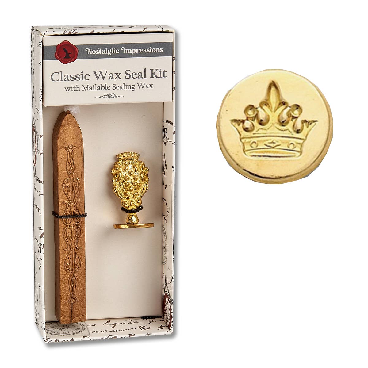Florentine Brass Stamp Wax Seal Kits-popular symbols