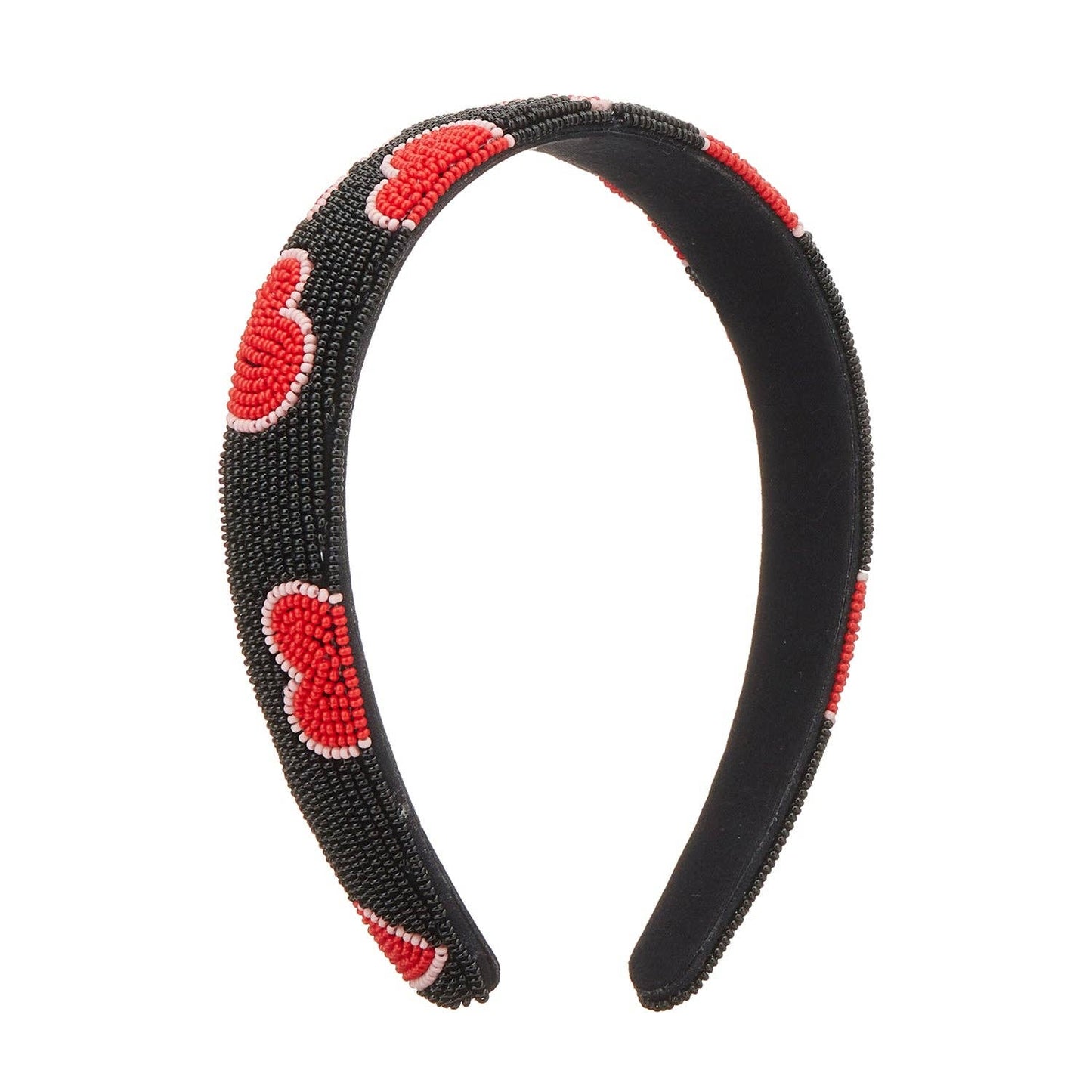 Heart Beaded Headband