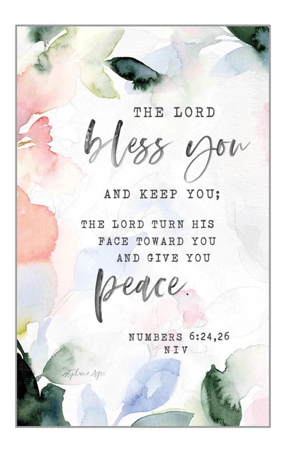 Legacy - Bless You - Faith Birthday Card