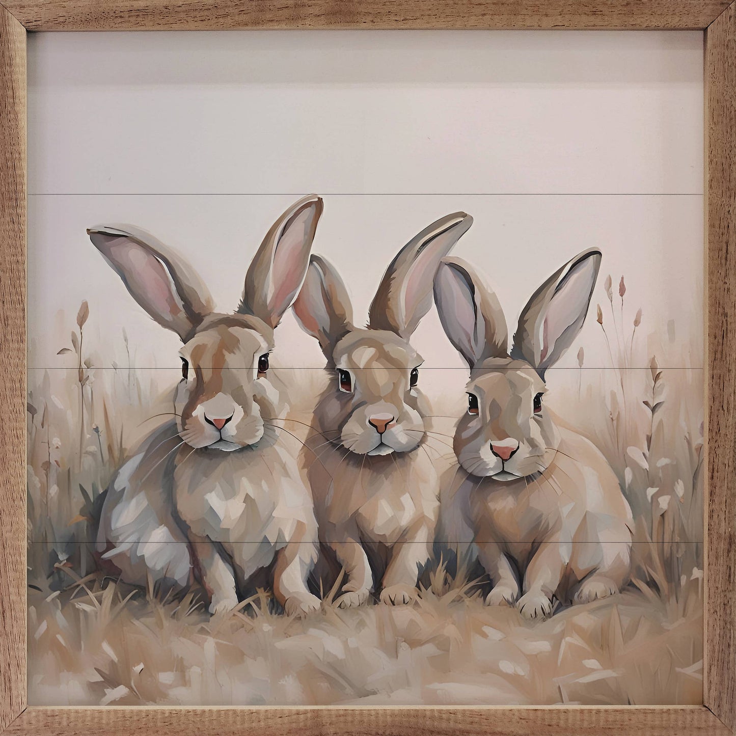Kendrick Home - Neutral Three Rabbits