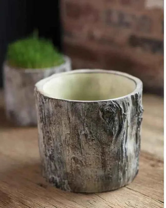 Tree Trunk Planter