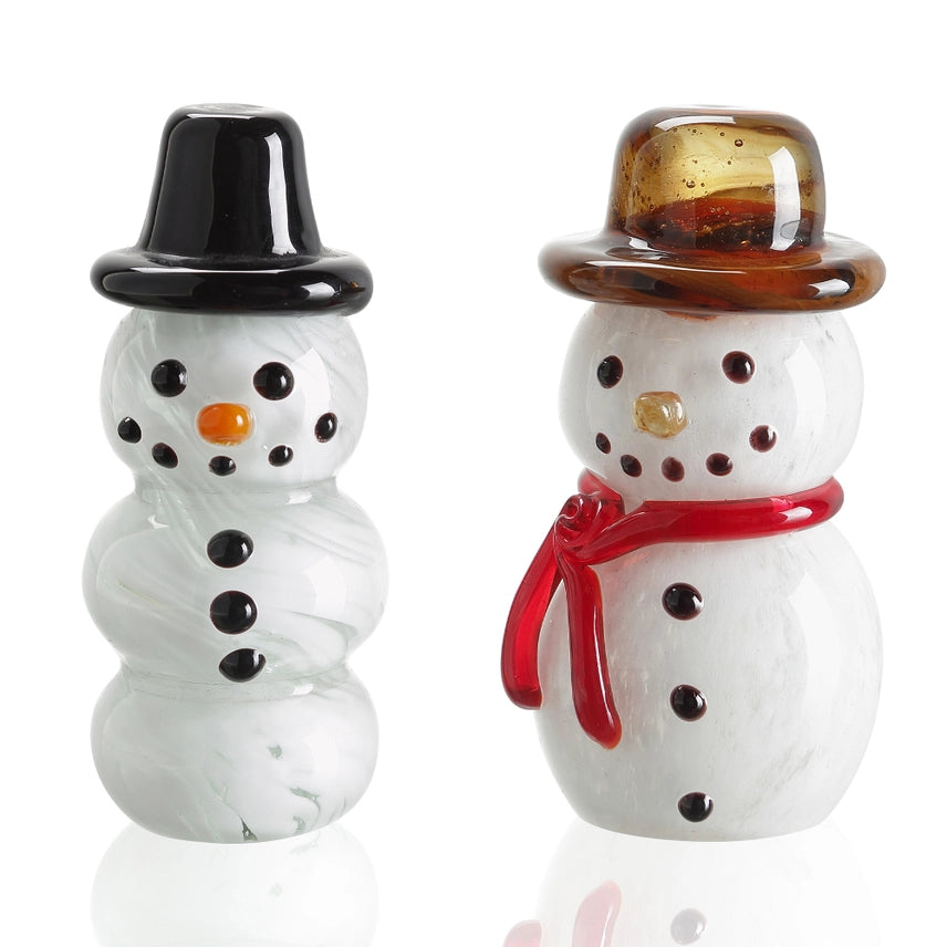 Art Glass Snowman