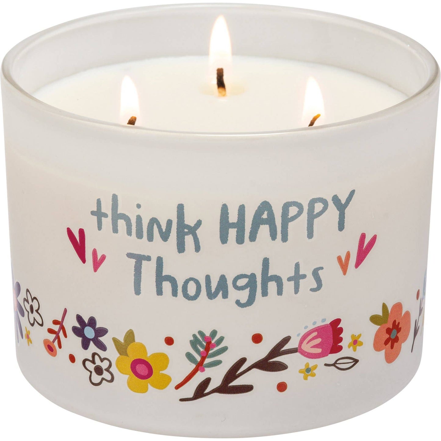 Think Happy Candle