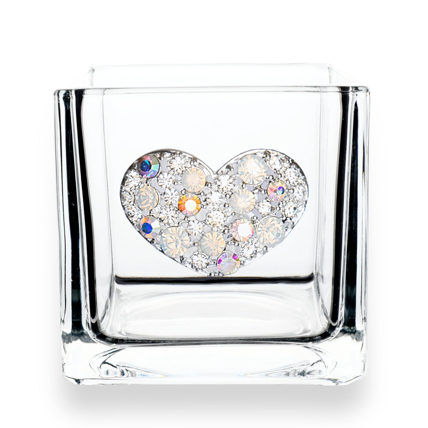Heart Jewel 4" Candle Holder