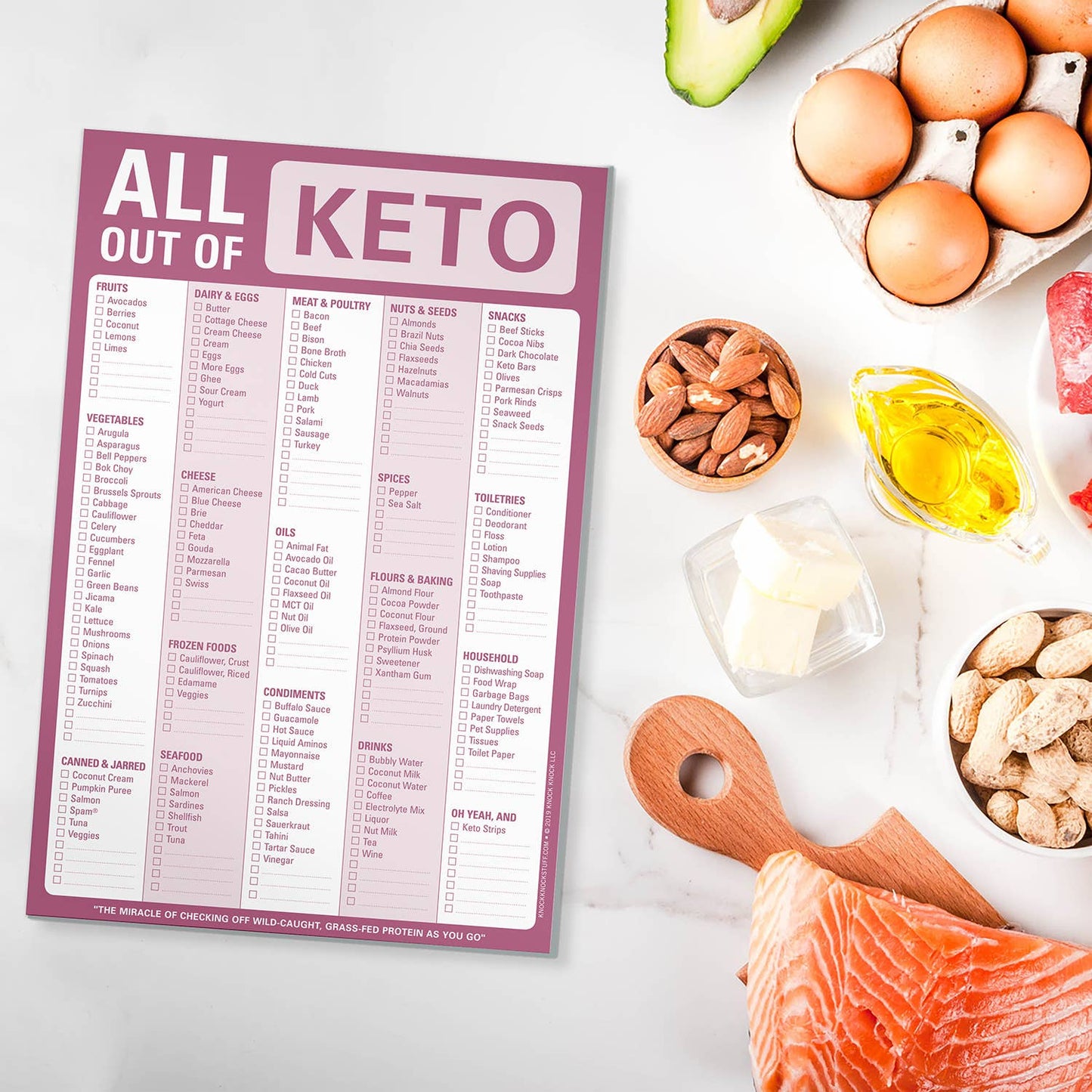 All Out Of Pad® with Magnet (Keto)