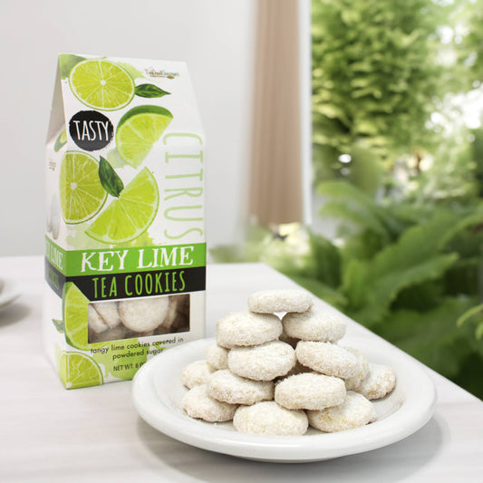 Galletas de té (limón, naranja, lima, almendra)