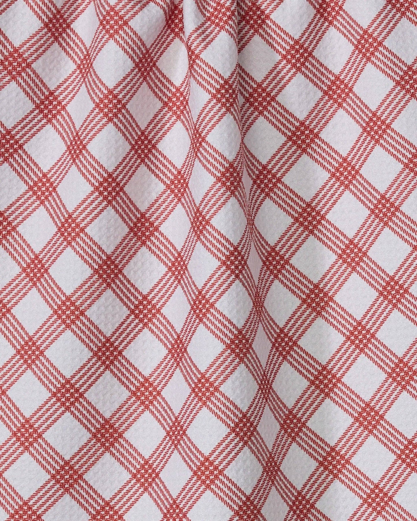 Geometry - Crimson Wrap Tea Towel