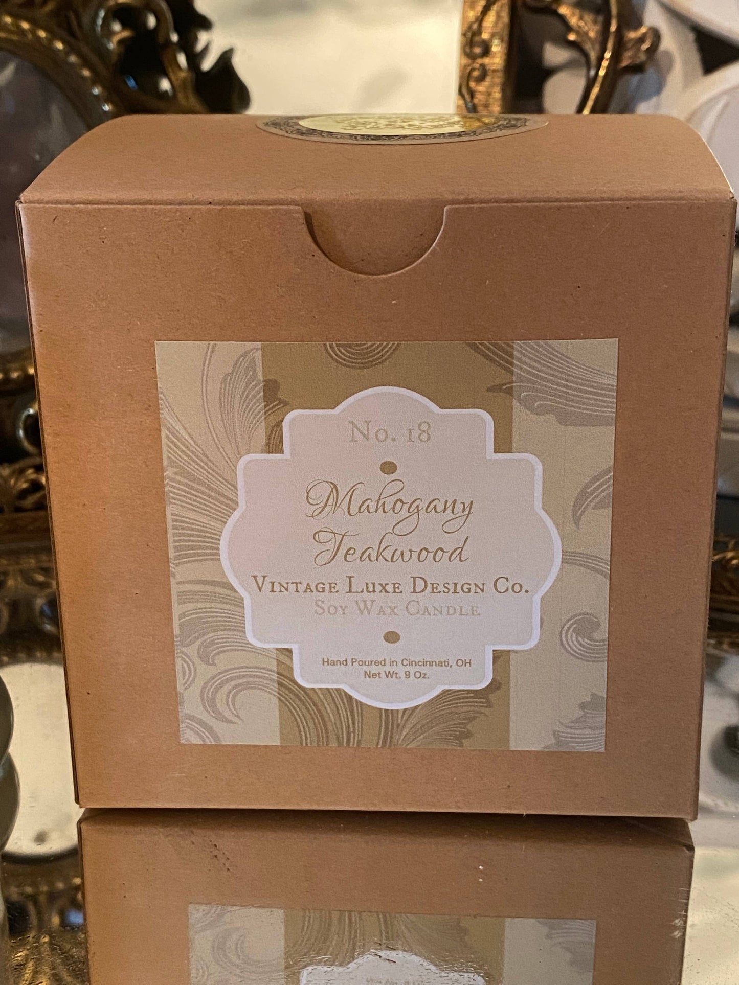 Mahogany Teakwood soy