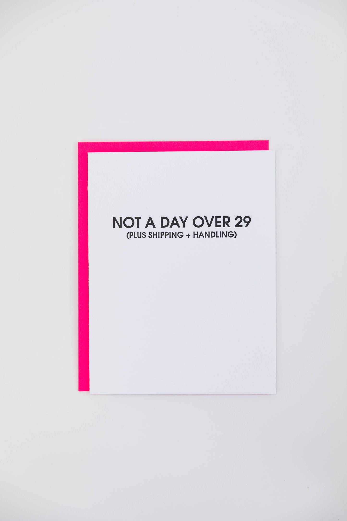 Chez Gagné - Ni un día después de los 29 *más gastos de envío y manipulación* - Tarjeta de cumpleaños de amistad