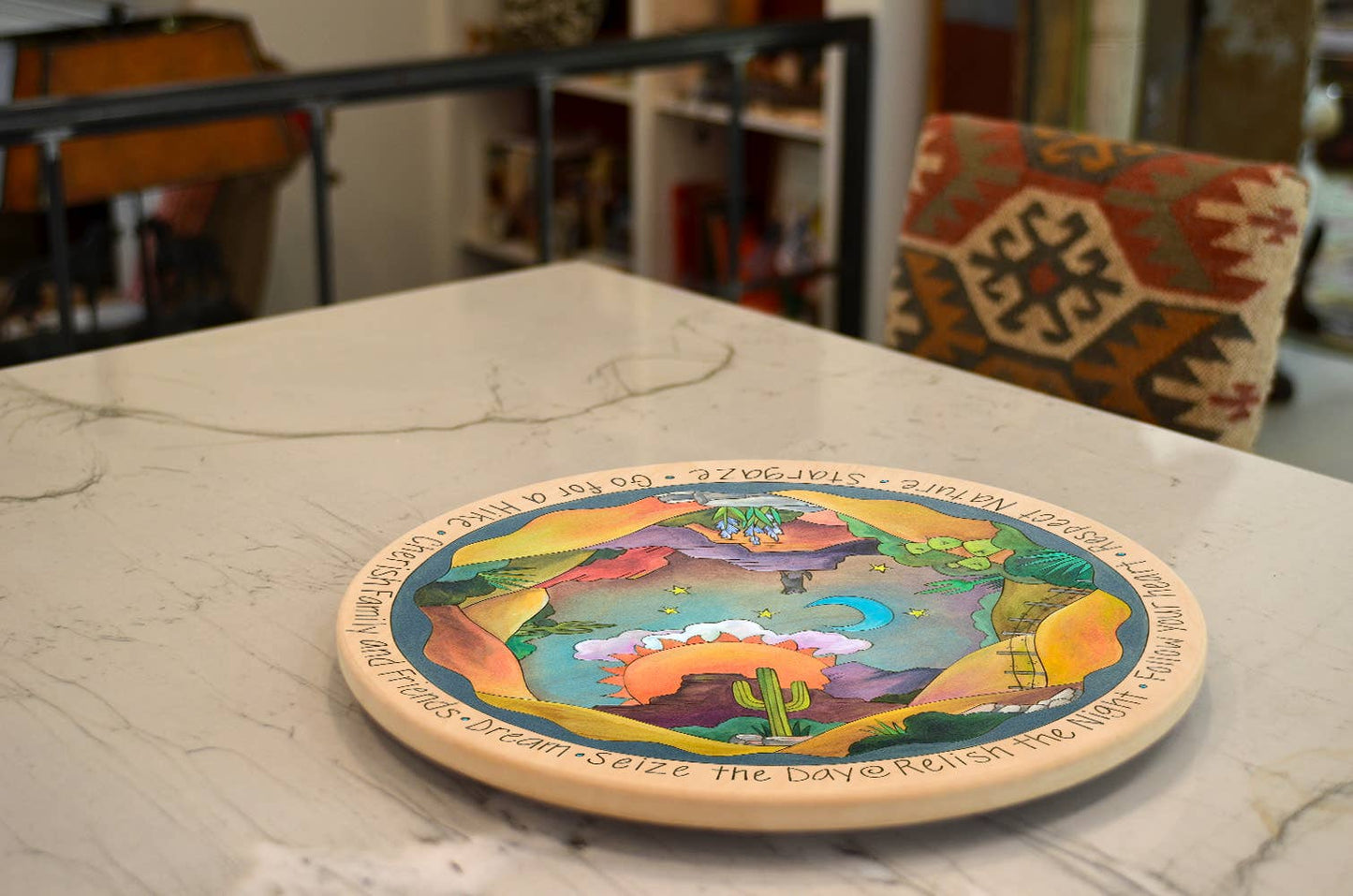 "Howl at the Moon" Lazy Susan