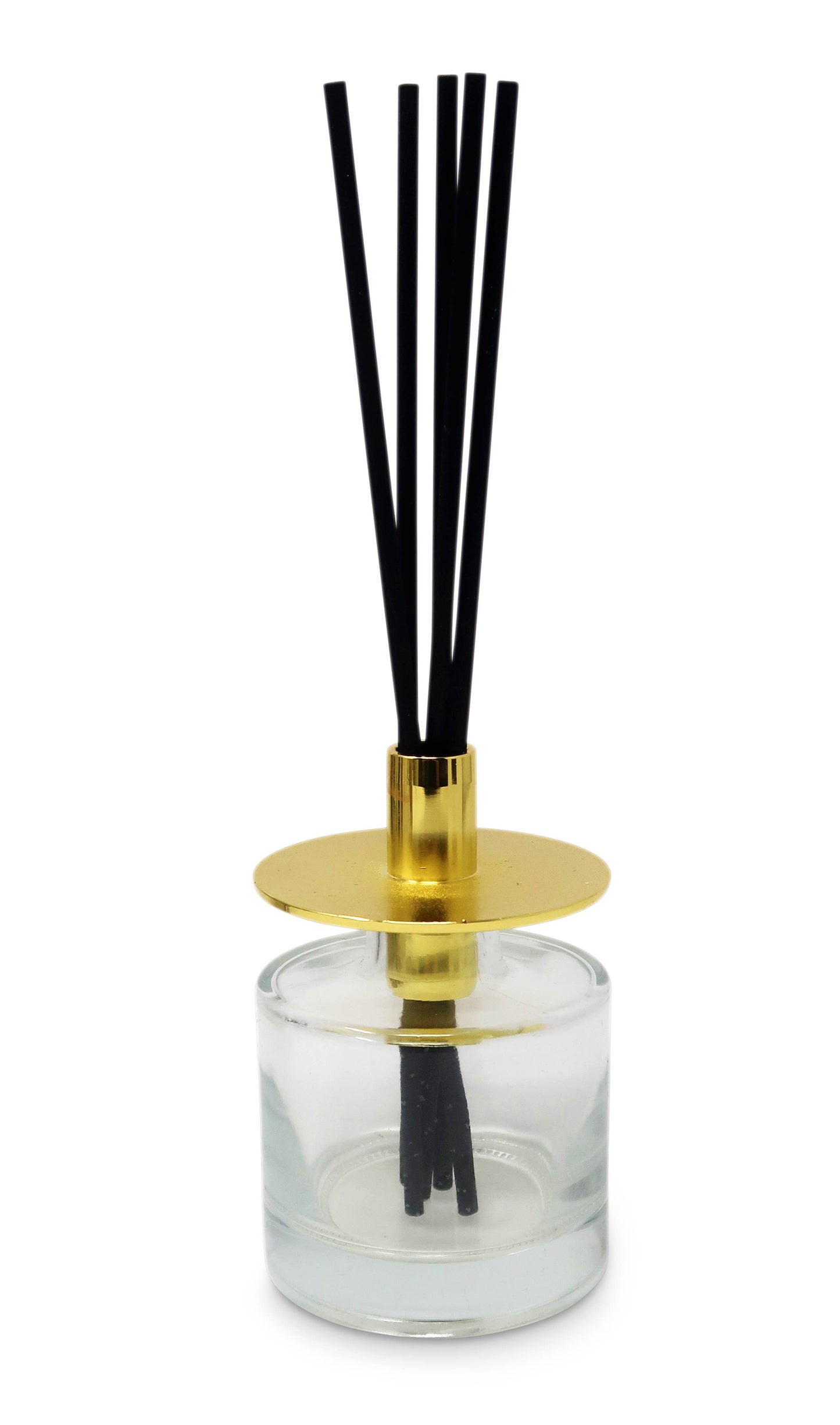 Reed Diffuser With Gold Cap, White Flower Scent