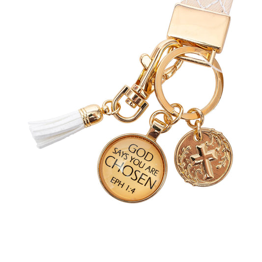 Llavero de pulsera: Elegidos según Efesios 1:4
