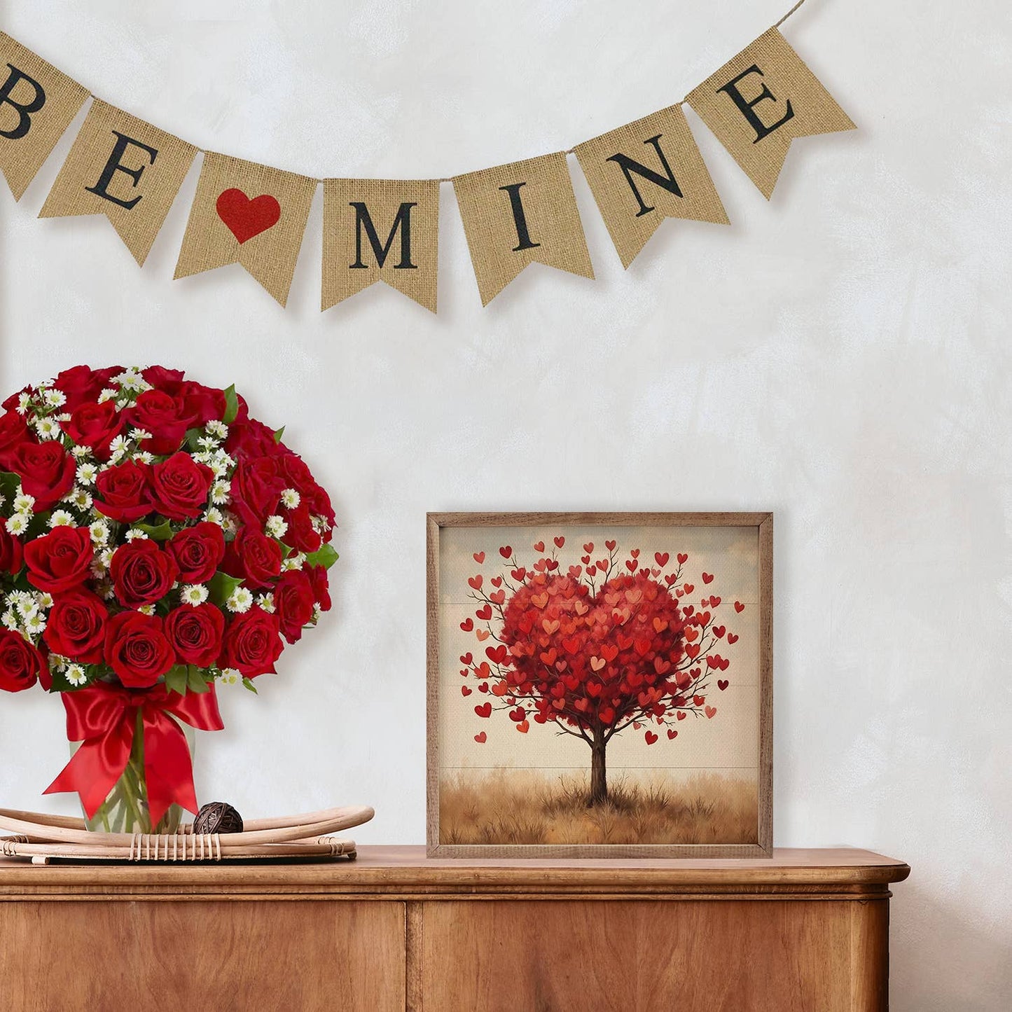 Vintage Valentine Tree