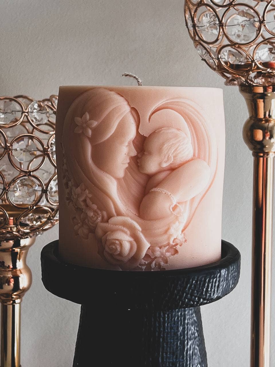 Best Mama Mom Candle 3.5x3.5in - Mothers