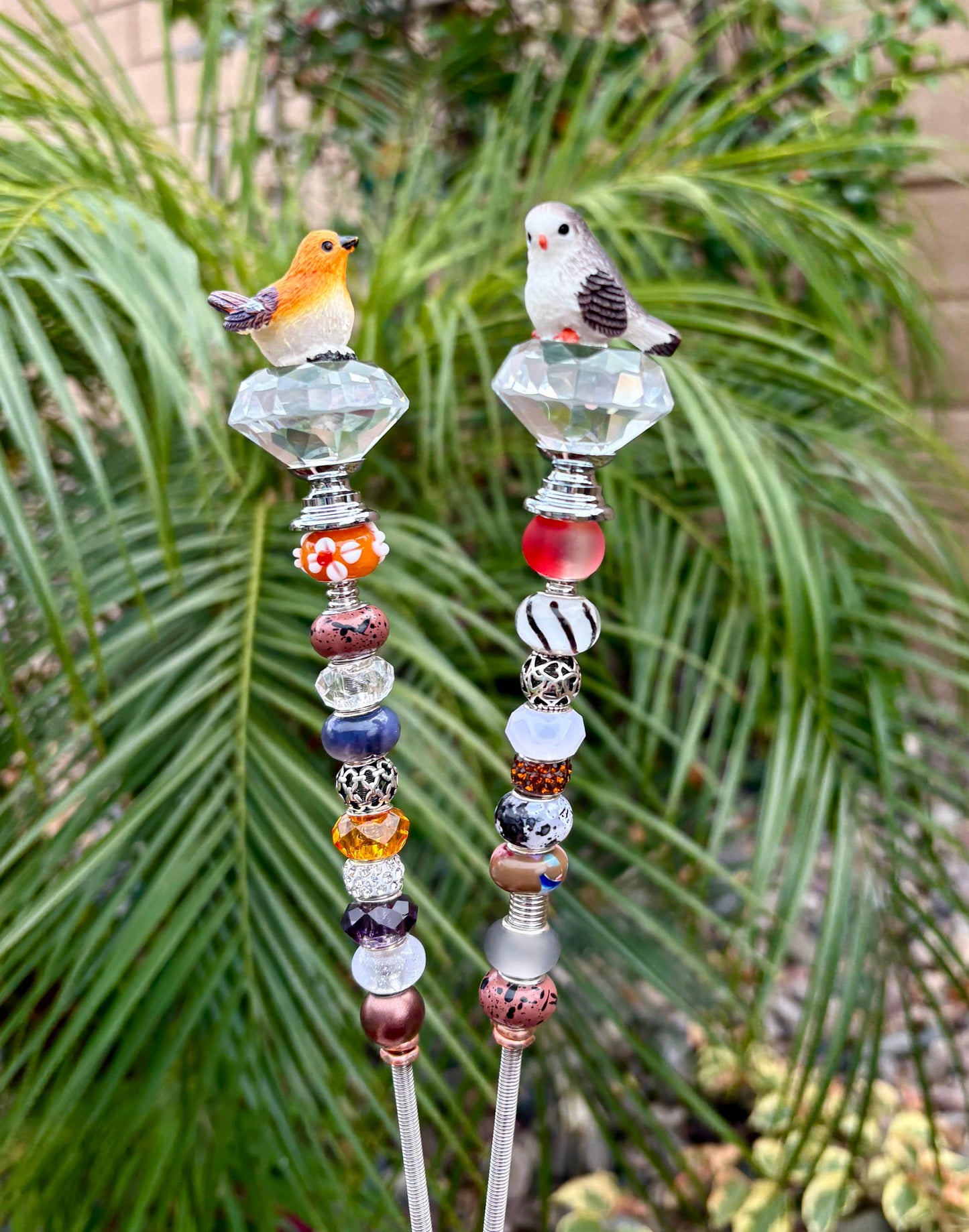 Small Bird Garden and Plant Stake -Assorted -Sold separately