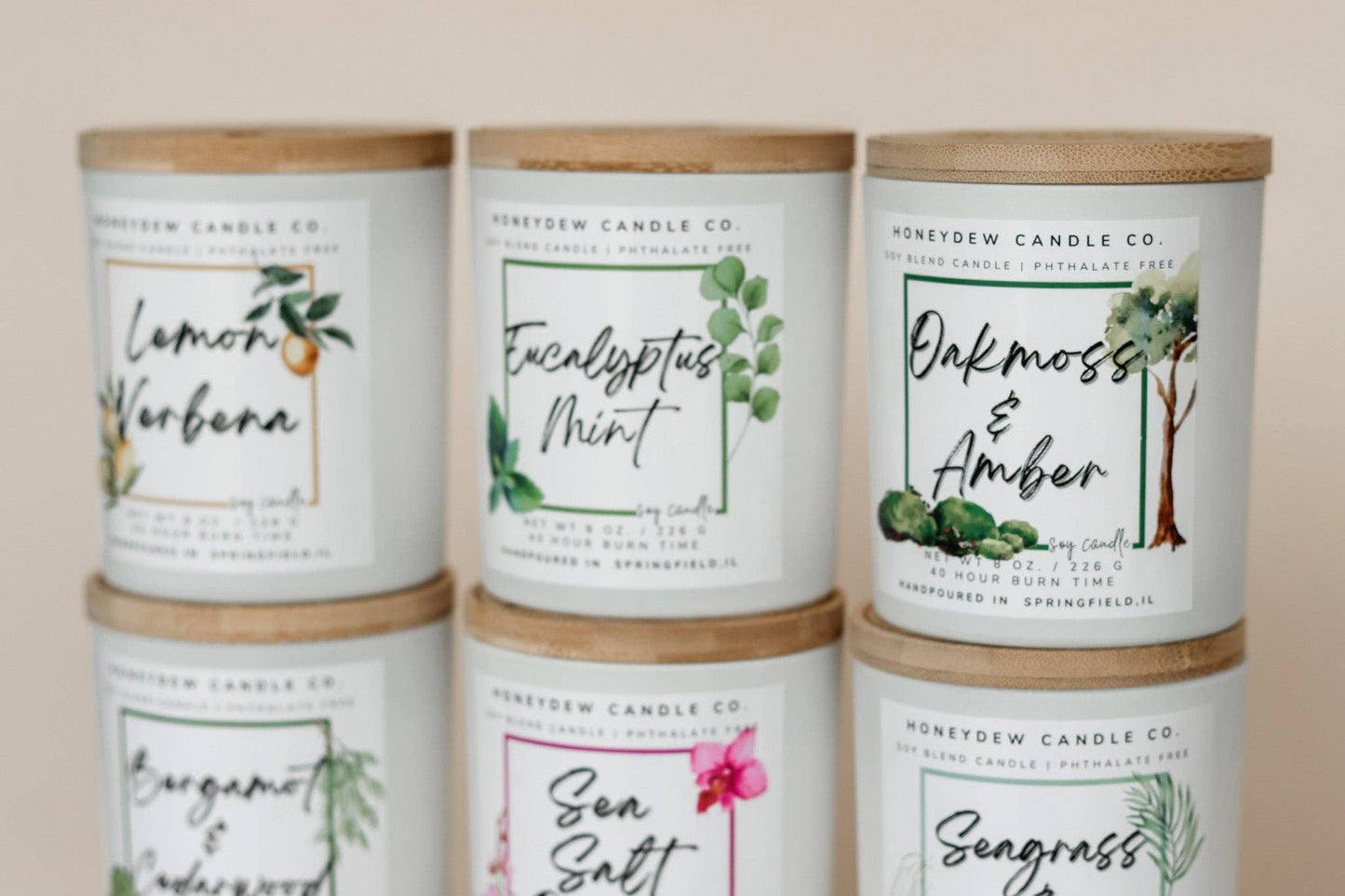 Eucalyptus Mint Candle 8 oz