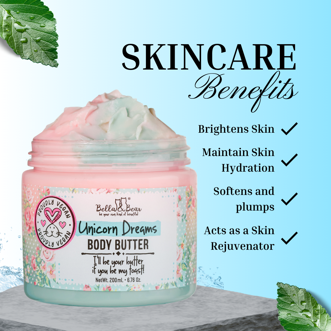 Unicorn Gift Set - 3-in-1 Body Scrub & Unicorn Body Butter