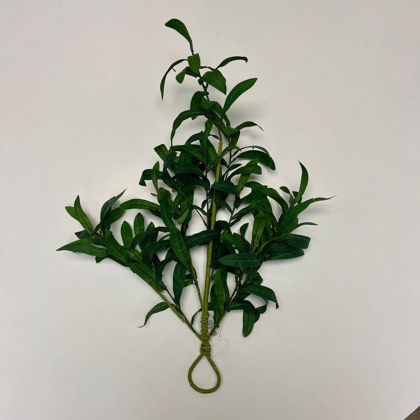 22in Olive Teardrop Faux Flowers