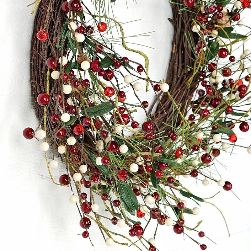 22" Winter Berry wreath