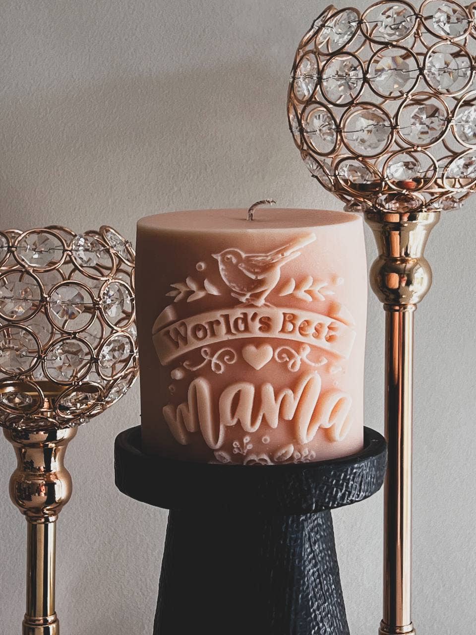Best Mama Mom Candle 3.5x3.5in - Mothers