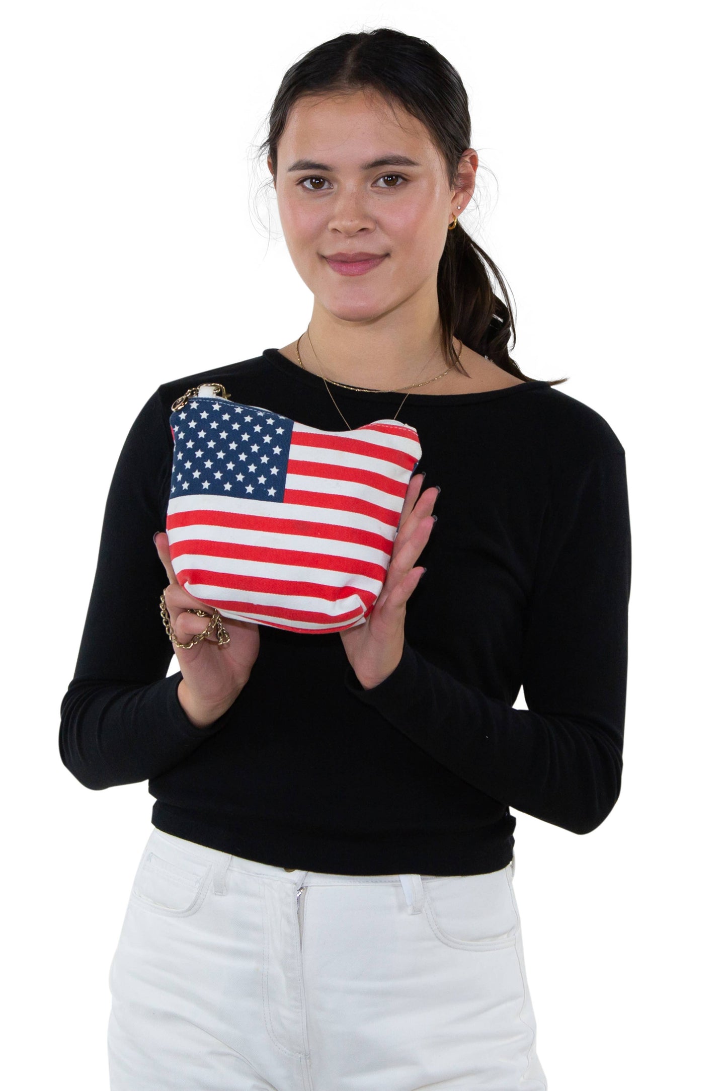 COMECO INC - American Flag Crossbody Bag