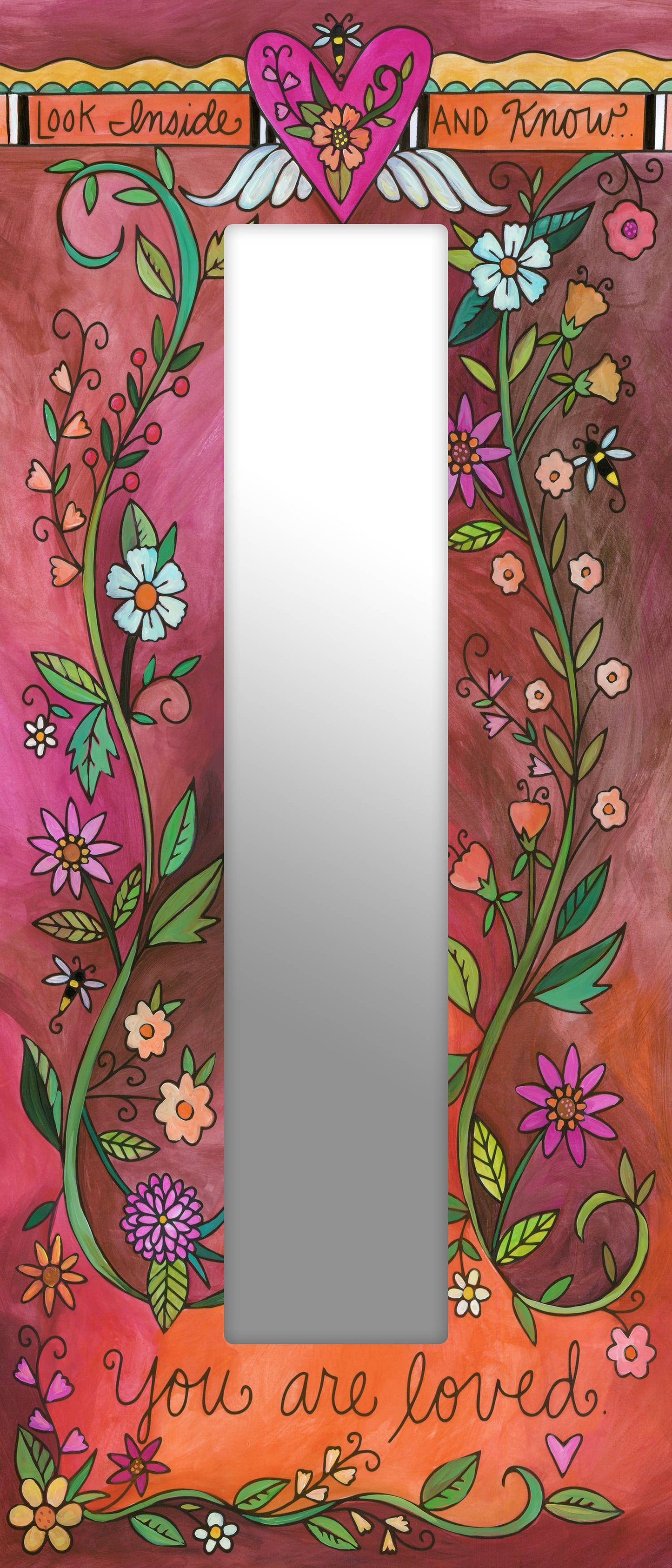 "Reflect" Rectangle Mirror