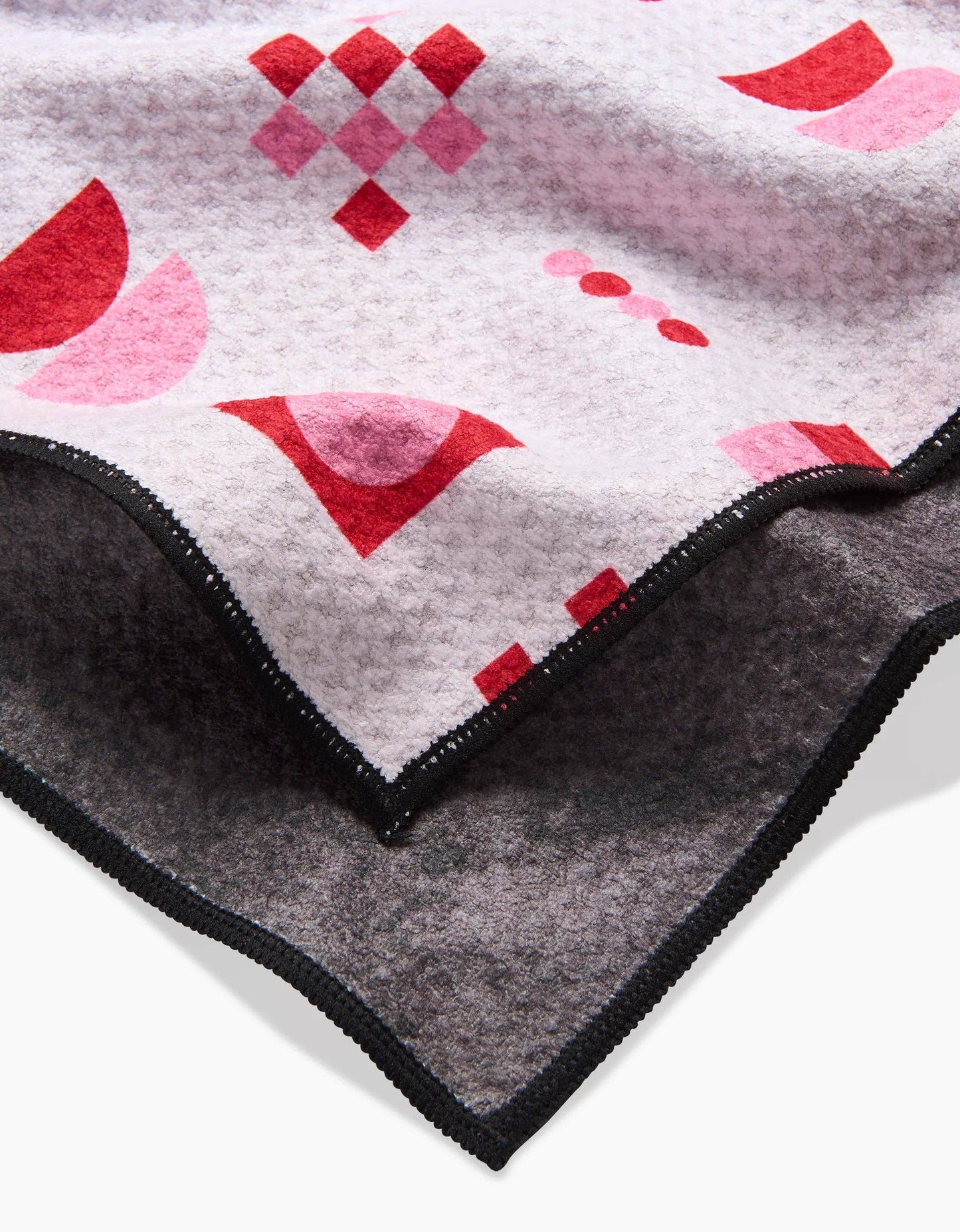 Geometry - Heart Quilt Dog Towel