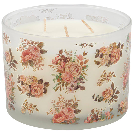 Cabbage Rose Candle