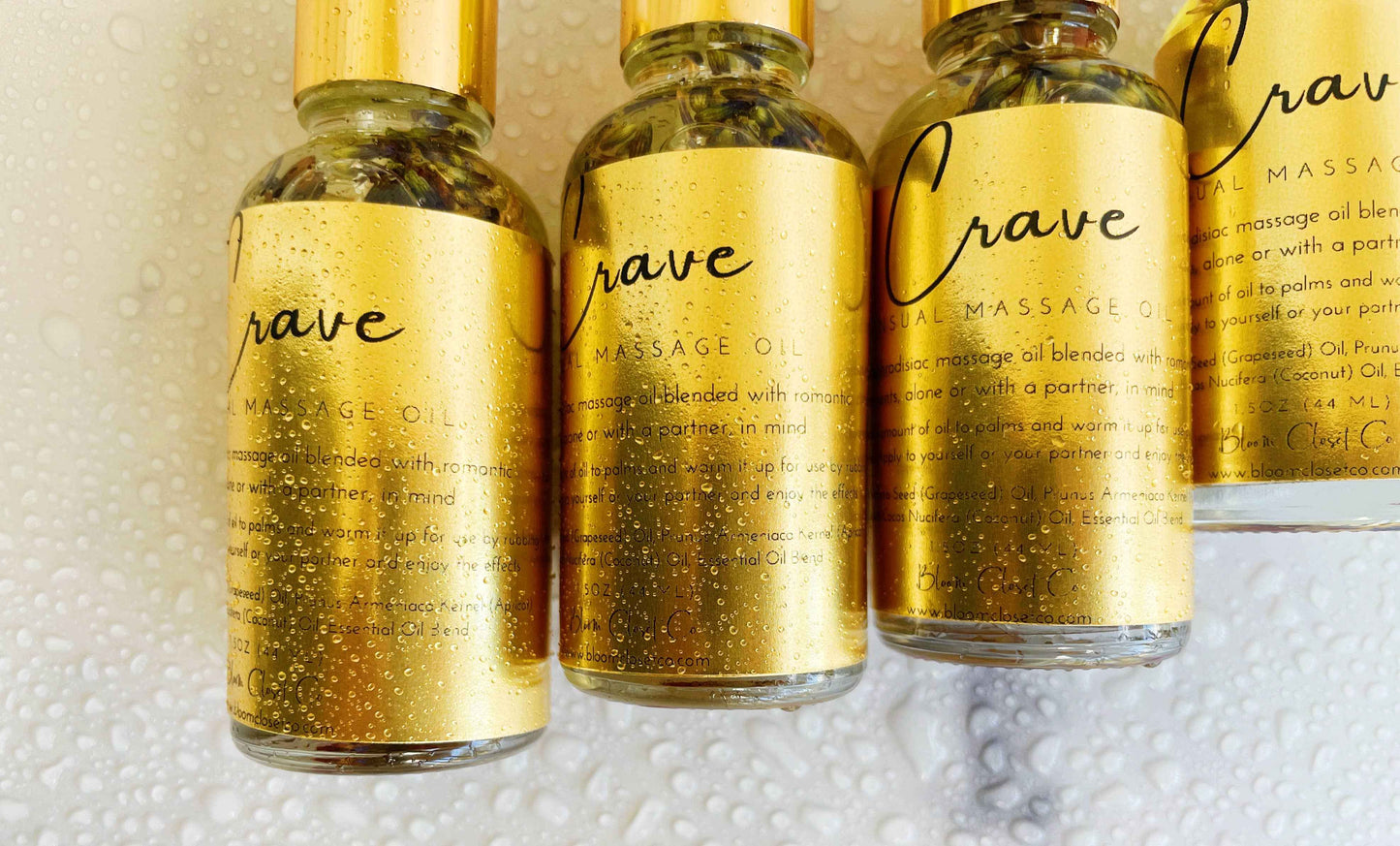 Crave Aphrodisiac Sensual Massage Oil: 3oz